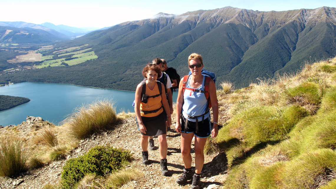 New Zealand Hiking & Walking trips NZ Treks & Tramps